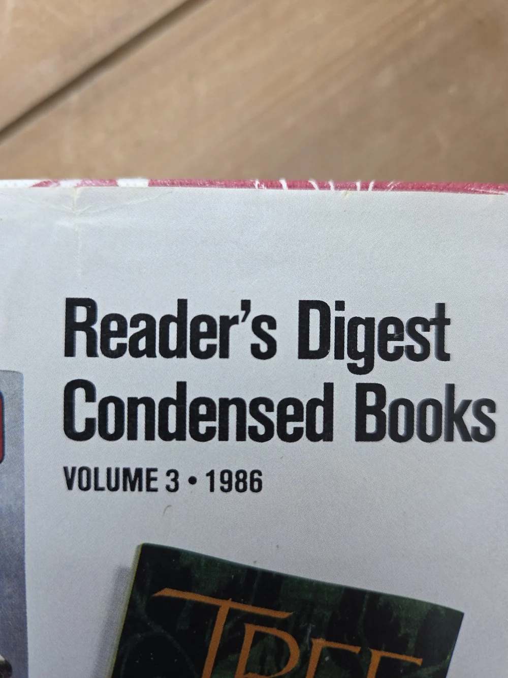 Reader's Digest Condensed Books Volume 3 (1986) - Navy & Burgundy Book